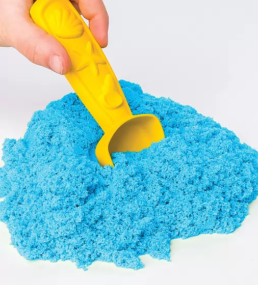 Набор Песка Для Творчества - Kinetic Sand Замок Из Песка (Голубой) - 71402B_4.jpg - № 4