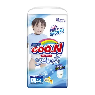 Трусики-Подгузники Goo.N Для Мальчиков (L, 9-14 Кг) коллекция 2017 года