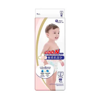 Подгузники Goo.N Plus для детей (размер 5(XL), 12-20 кг, 42 шт)