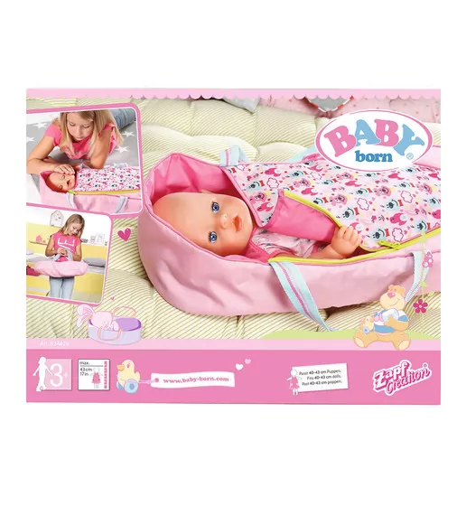 Люлька-Переноска Для Куклы Baby Born 2 В 1 - Яркие Сны - 824429_10.jpg - № 10