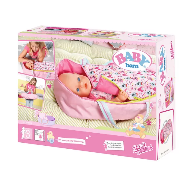 Люлька-Переноска Для Куклы Baby Born 2 В 1 - Яркие Сны