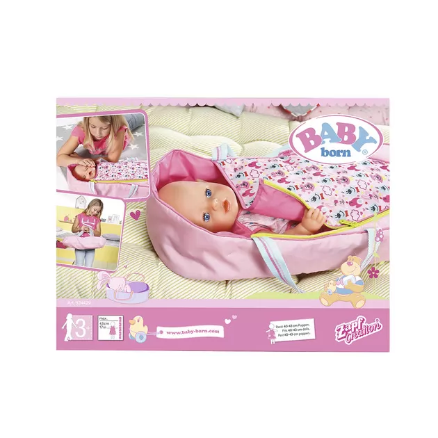 Люлька-Переноска Для Куклы Baby Born 2 В 1 - Яркие Сны
