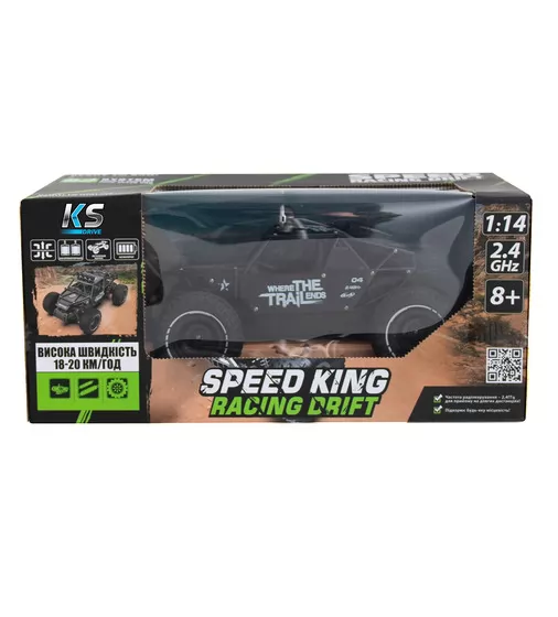Автомобиль Off-road Crawler на р/у – Race (матовый черный, 1:14) - SL-309RHMBl_11.jpg - № 11