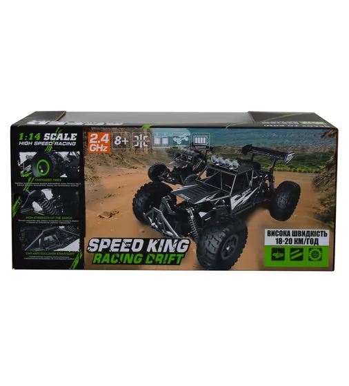 Автомобиль Off-road Crawler на р/у – Race (матовый черный, 1:14) - SL-309RHMBl_13.jpg - № 13
