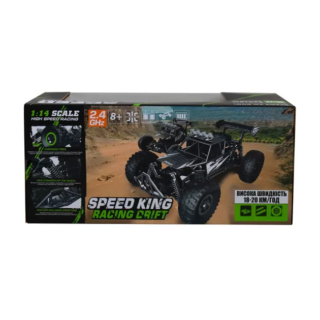 Автомобиль Off-road Crawler на р/у – Race (матовый черный, 1:14)