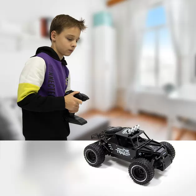 Автомобиль Off-road Crawler на р/у – Race (матовый черный, 1:14)