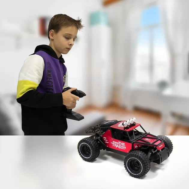 Автомобиль Off-road Crawler на р/у – Race (матовый красный, 1:14)