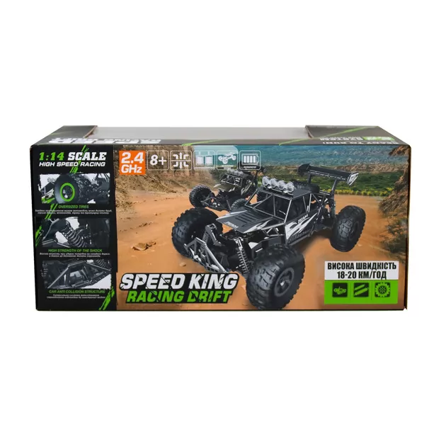Автомобиль Off-road Crawler на р/у – Race (матовый красный, 1:14)