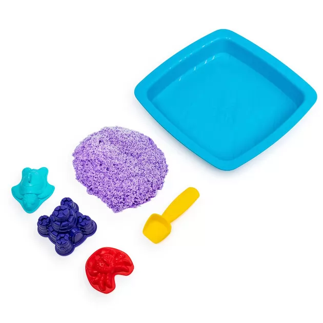 Набор Песка Для Творчества - Kinetic Sand Замок Из Песка (Фиолетовый)