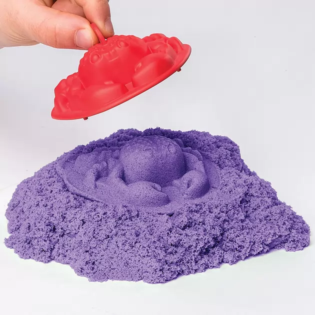 Набор Песка Для Творчества - Kinetic Sand Замок Из Песка (Фиолетовый)