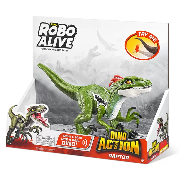 Интерактивная игрушка Robo Alive - Раптор