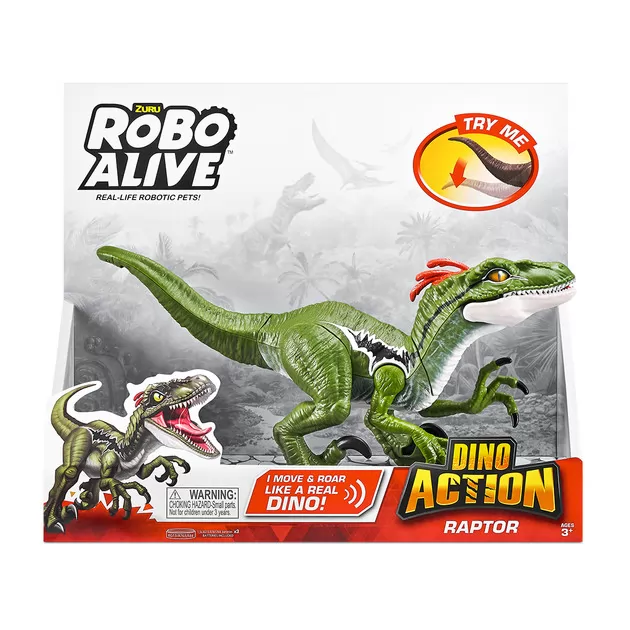 Интерактивная игрушка Robo Alive - Раптор