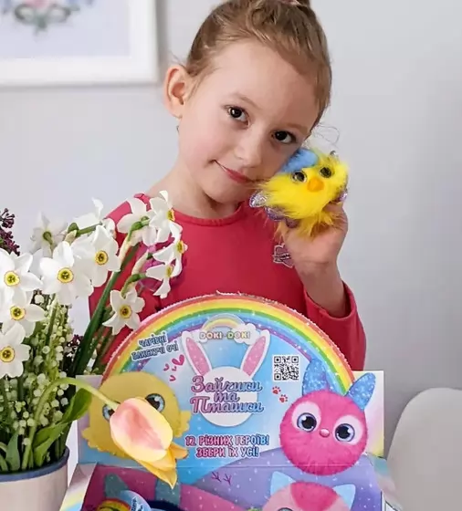 Мягкая коллекционная игрушка-сюрприз - Зайчики и птички - T082-2019_4.jpg - № 4