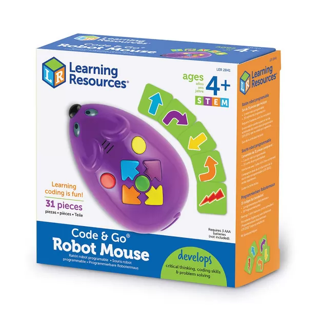 Игровой Stem-Набор Learning Resources – Мышка (Программируемая Игрушка)