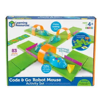 Игровой Stem-Набор Learning Resources – Мышка В Лабиринте (Программируемая Игрушка)
