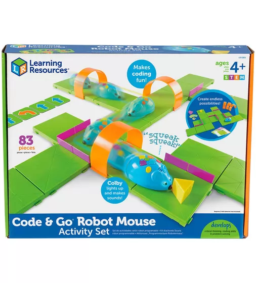 Игровой Stem-Набор Learning Resources – Мышка В Лабиринте (Программируемая Игрушка) - LER2831_1.jpg - № 1