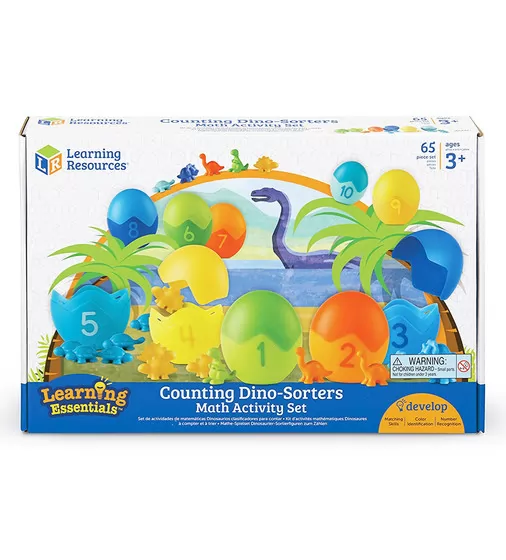 Обучающий Игровой Набор-Сортер Learning Resources - Дино-Счет - LER1768_1.jpg - № 1