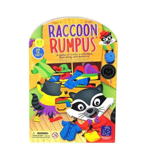Развивающая Игра Educational Insights - Гардероб Енота - EI-1734_1.jpg - № 1