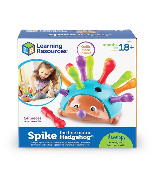Обучающий Игровой Набор-Сортер Learning Resources - Веселый Ежик - LER8904_1.jpg - № 1