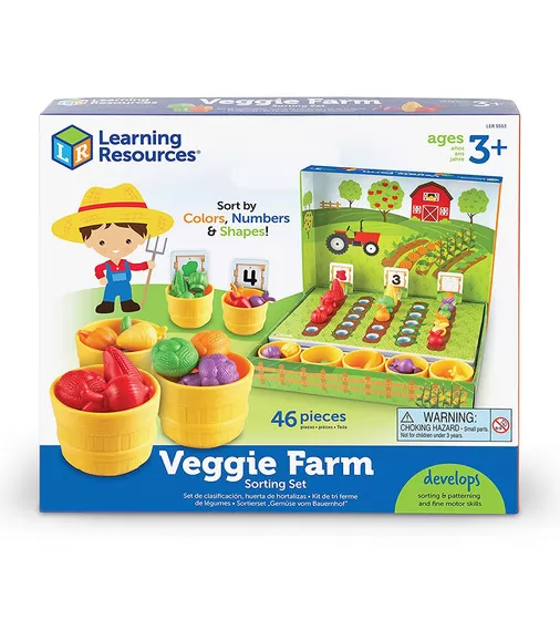 Обучающий Игровой Набор-Сортер Learning Resources - Умный Фермер - LER5553_1.jpg - № 1
