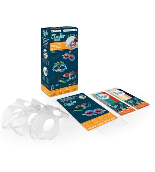 Набор Аксессуаров Для 3D-Ручки 3Doodler Start – Маскарад - 8SMKMASK3R_1.jpg - № 1