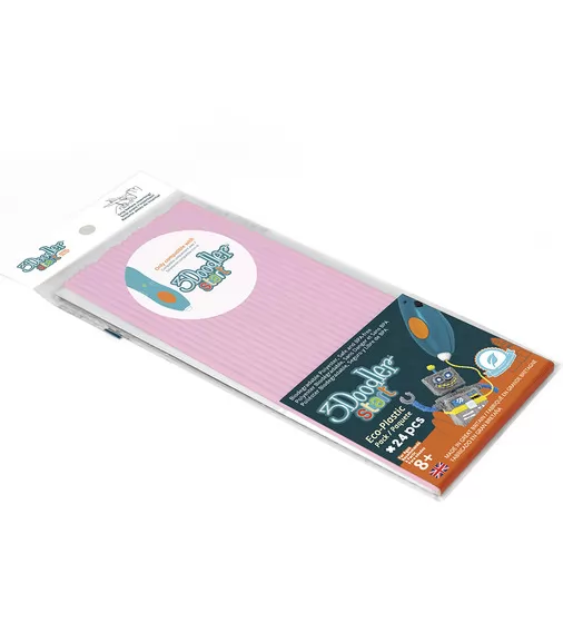 Набор Стержней Для 3D-Ручки 3Doodler Start (Пастельно-Розовый) - 3DS-ECO18-BPINK-24_1.jpg - № 1