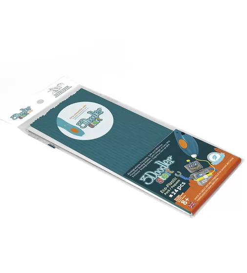 Набор Стержней Для 3D-Ручки 3Doodler Start (Бирюзовый) - 3DS-ECO20-TTEAL-24_1.jpg - № 1