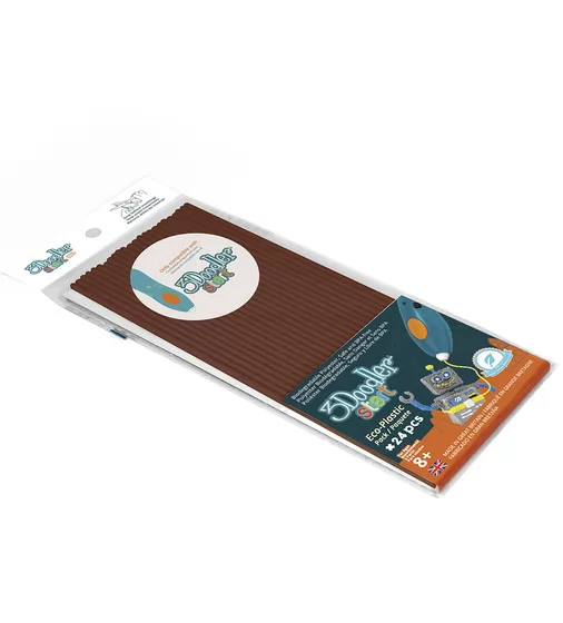 Набор Стержней Для 3D-Ручки 3Doodler Start (Коричневый) - 3DS-ECO11-BROWN-24_1.jpg - № 1