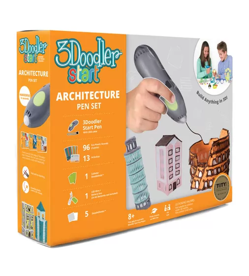 Детская 3D-Ручка 3Doodler Start - Архитектор - 3DS-ARCP-MUL-R_2.jpg - № 2