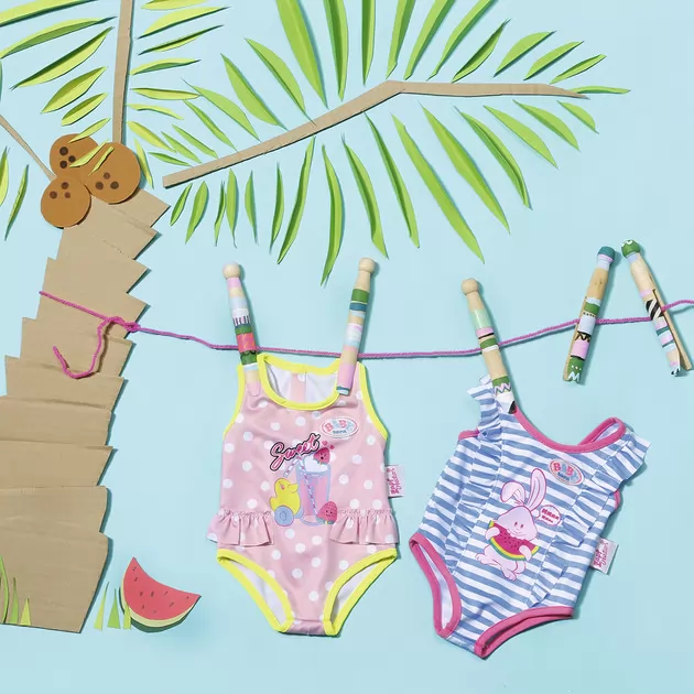 Одежда для куклы BABY BORN - ЛЮБЛЮ КУПАТЬСЯ