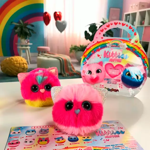 Дрожащая мягкая коллекционная игрушка-сюрприз – Любимые котята