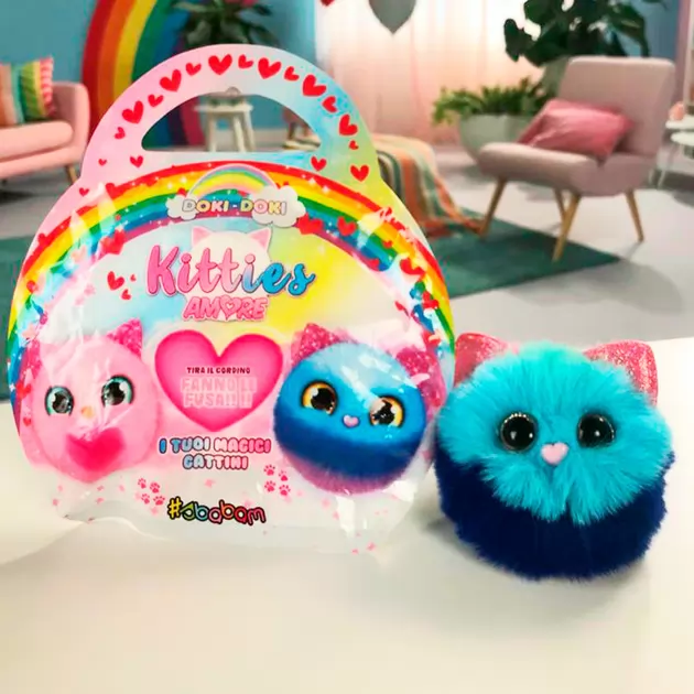Дрожащая мягкая коллекционная игрушка-сюрприз – Любимые котята