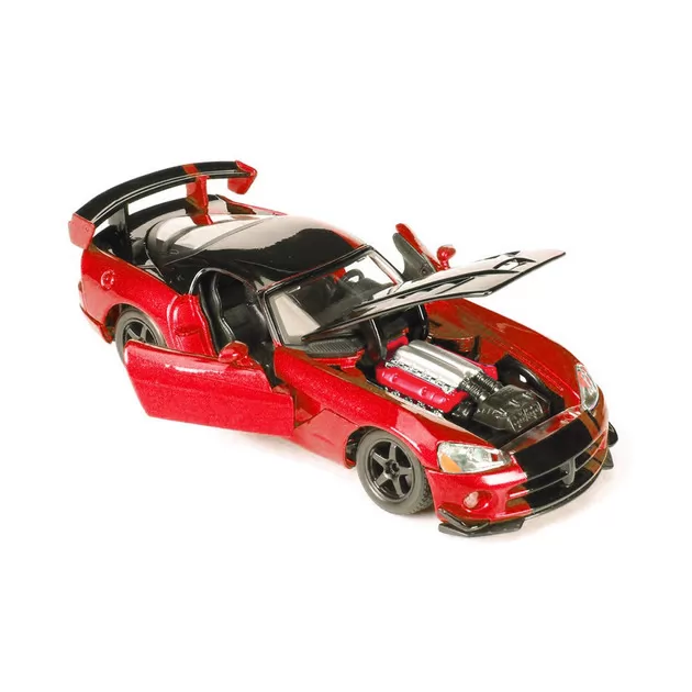 Автомодель - Dodge Viper Srt10 Acr (ассорти оранж-черн металлик, красн-черн металлик, 1:24)