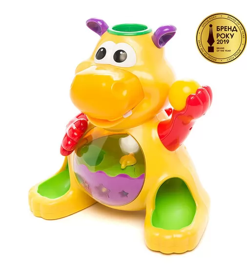 Игрушка - Гиппопотам-Жонглёр - 049890_1.jpg - № 1