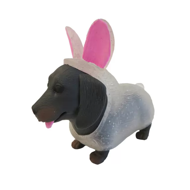 Стретч-игрушка в виде животного Dress your puppy S1 – Щенок в блестящем костюмчике