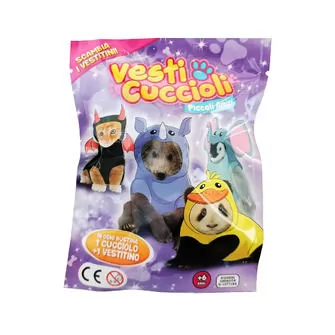 Стретч-игрушка в виде животного Dress your puppy – Друзья в костюмчиках