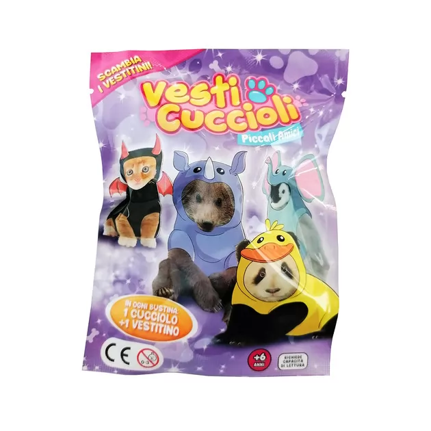 Стретч-игрушка в виде животного Dress your puppy – Друзья в костюмчиках