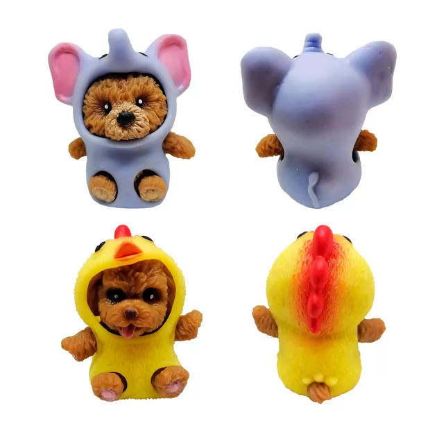 Стретч-игрушка в виде животного Dress your puppy – Друзья в костюмчиках