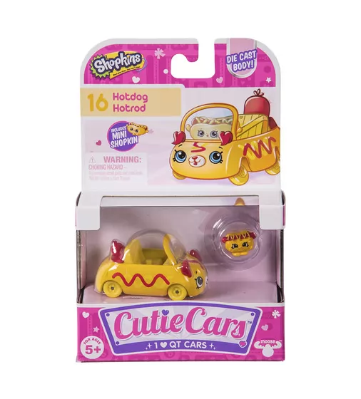 Мини-машинка SHOPKINS CUTIE CARS S1 - ХОТТИ КАБРИОЛЕТ - 56589_5.jpg - № 5