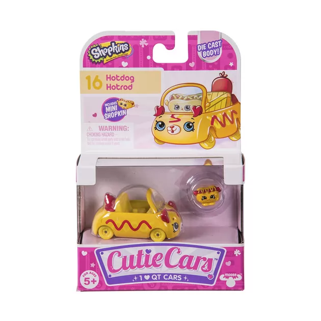 Мини-машинка SHOPKINS CUTIE CARS S1 - ХОТТИ КАБРИОЛЕТ