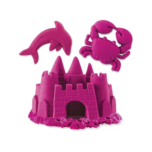 Песок Для Детского Творчества - Kinetic Sand Color (Розовый)