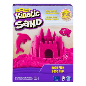 Песок Для Детского Творчества - Kinetic Sand Color (Розовый)