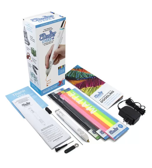 3D-Ручка 3Doodler Create Plus  Для Профессионального Использования - Белая - 8CPSWEEU3E_1.jpg - № 1