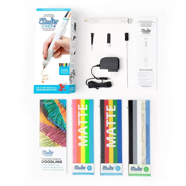 3D-Ручка 3Doodler Create Plus  Для Профессионального Использования - Белая
