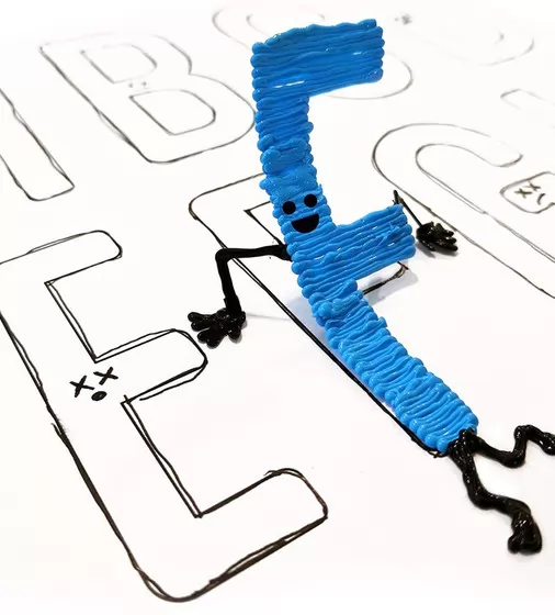 3D-Ручка 3Doodler Create Plus  Для Профессионального Использования - Синяя - 8CPSBEEU3E_5.jpg - № 5