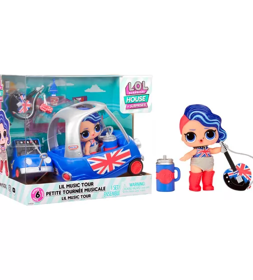Игровой набор с куклой L.O.L. Surprise! – Музыкальное турне Хулиганки - 583783_1.jpg - № 1