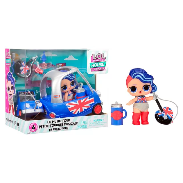 Игровой набор с куклой L.O.L. Surprise! – Музыкальное турне Хулиганки