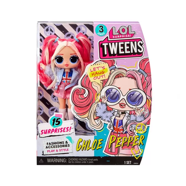 Игровой набор с куклой L.O.L. Surprise! серии Tweens" S3 – Хлоя Пеппер"