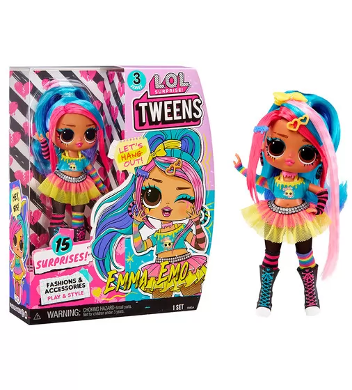 Игровой набор с куклой L.O.L. Surprise! серии Tweens" S3 – Эмма Эмо" - 584070_1.jpg - № 1