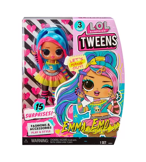 Игровой набор с куклой L.O.L. Surprise! серии Tweens" S3 – Эмма Эмо" - 584070_10.jpg - № 10